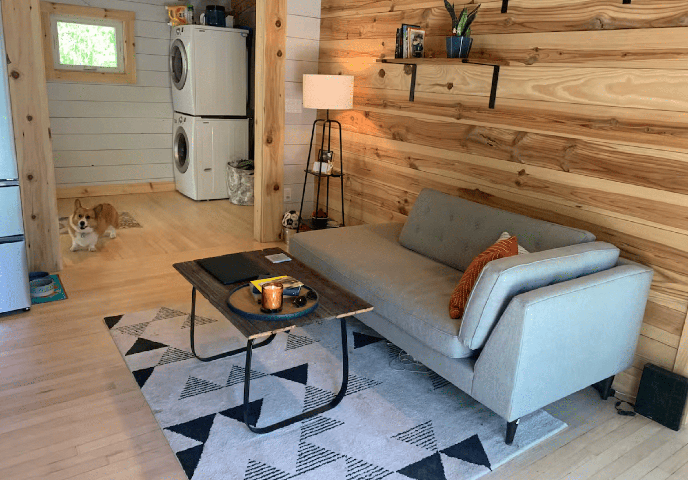 Modern Mountain Cabin interior